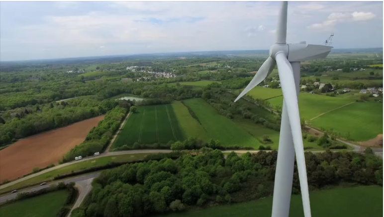 énergie renouvelable Bretagne éolienne Taranis