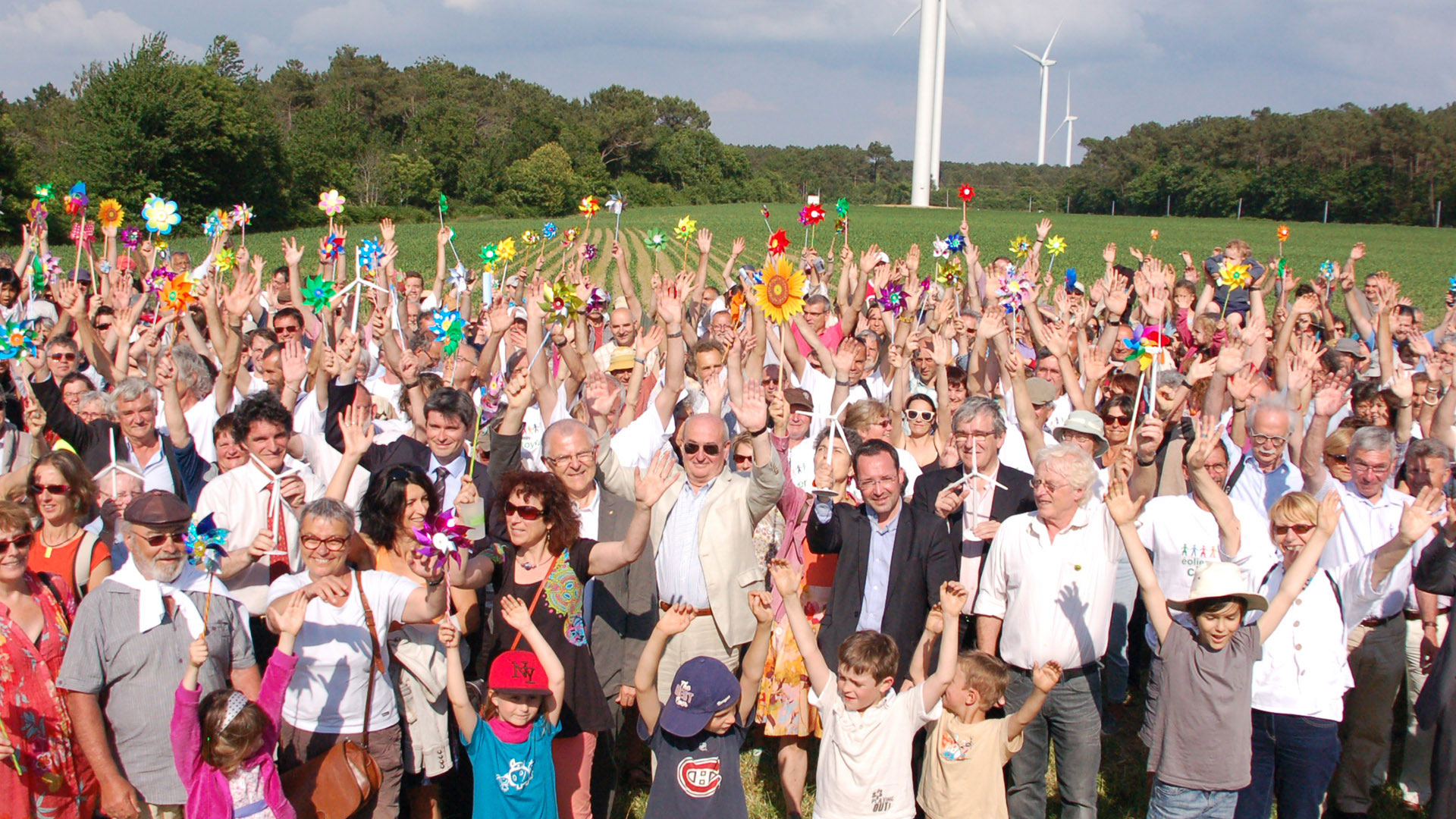 Taranis inaugure un projet d'énergie citoyenne en Bretagne