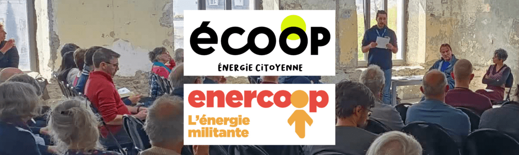 Table-ronde taranis durant l'AG d'Ecoop et d'Enercoop Bretagne