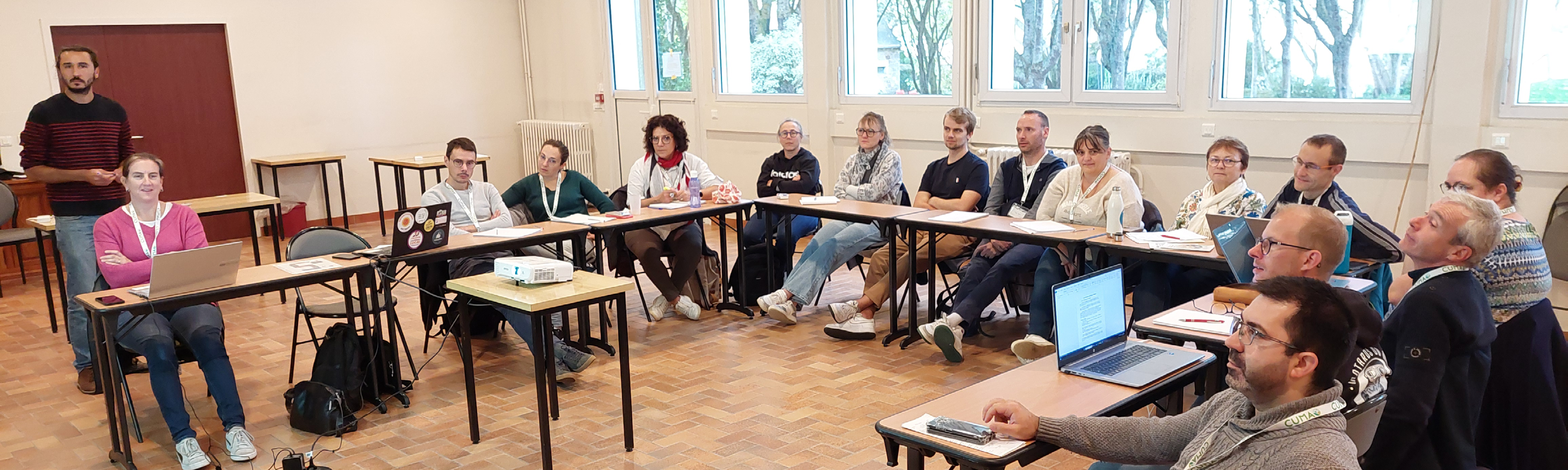 Taranis présente l'énergie citoyenne aux Cuma de l'Ouest le 27/09/2024.