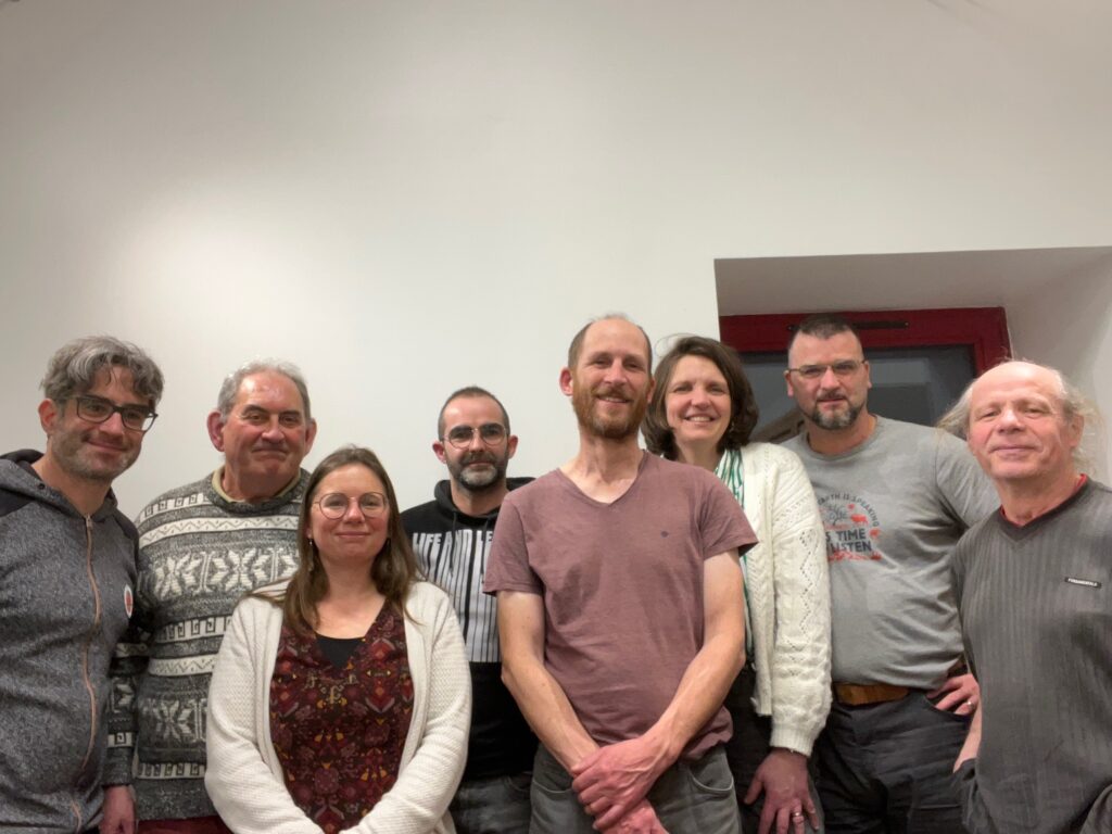 Les membres du collectif ACTIFS