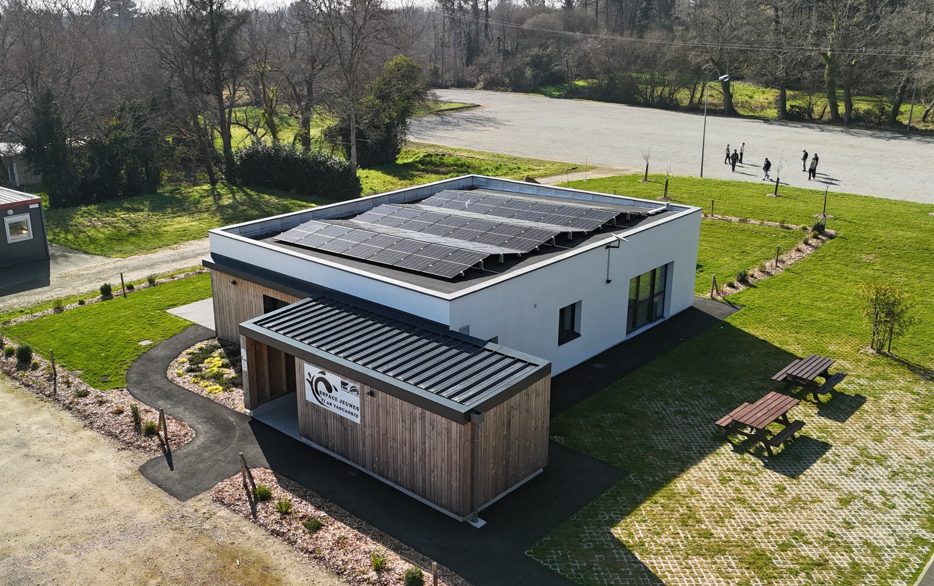 La nouvelle centrale de l'Espace Jeunes, installée par CVOC à Combrit